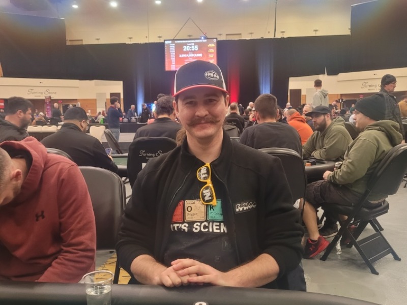 Timothy Jackson Off to a Strong Start at WSOP Circuit Turning Stone